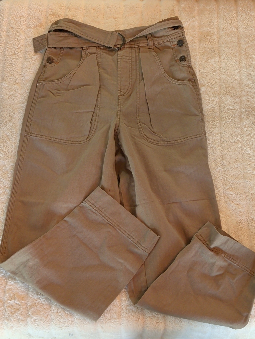 We The Free Women's Khaki Utility Chinos